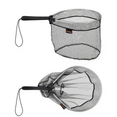 Подсачек Akara PK-4 40x50 см забродный овальный резиновая сетка с резинкой L70